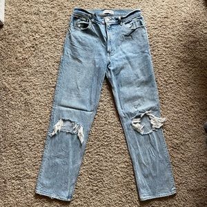 Abercrombie & Fitch Ultra High Rise 90s Straight Jean
